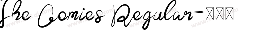 The Gomies Regular字体转换